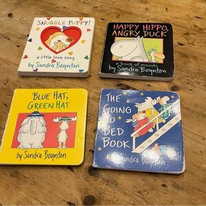 Children's Book Set by Sandra Boynton set of 4 Beloved Books